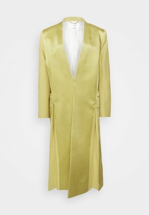 PLEAT DETAIL COAT - Klasični plašč - pear green