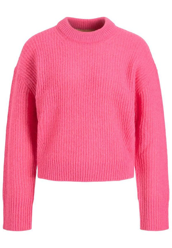 JXEMBER LS FLUFFY CREW NECK  NOOS - Jumper - carmine rose4