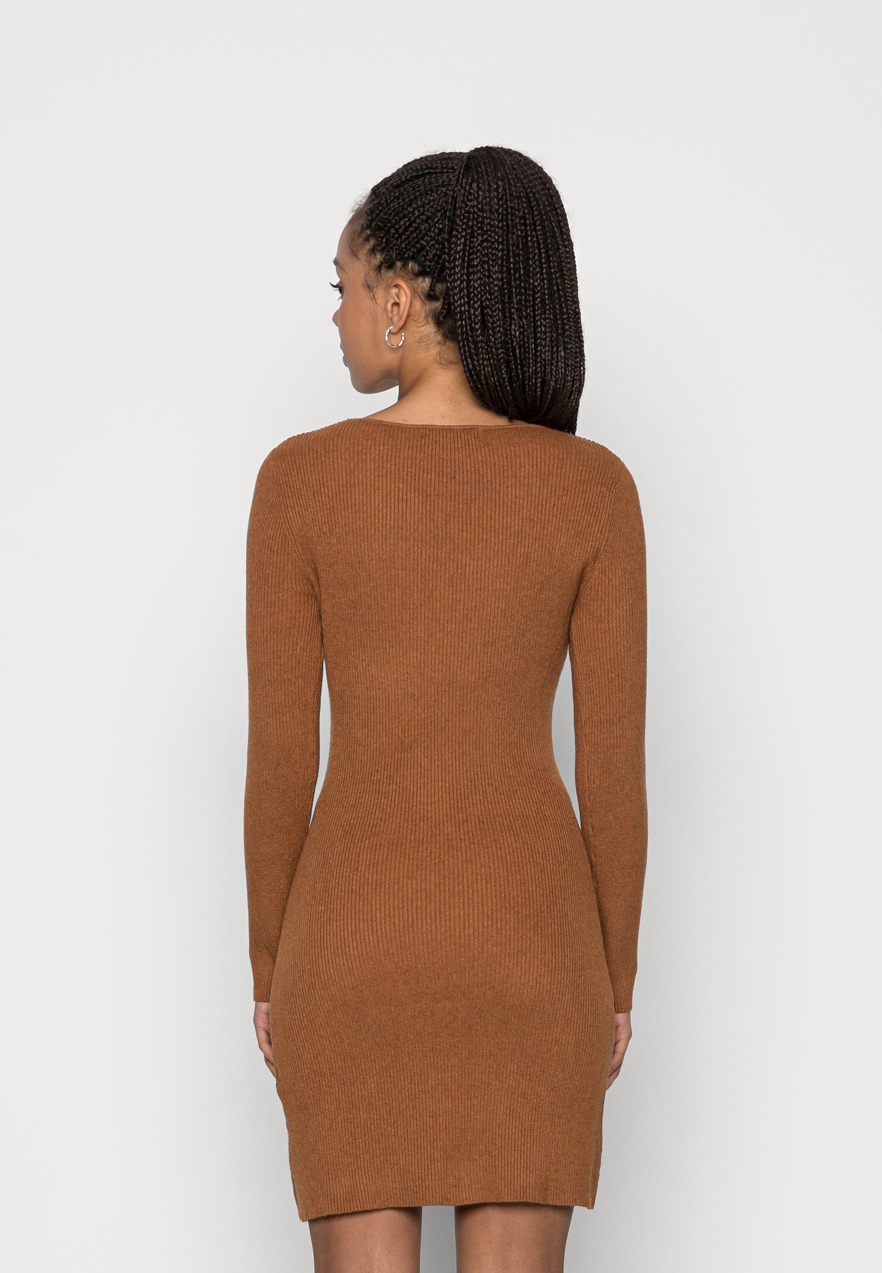 rose gold jumper dress