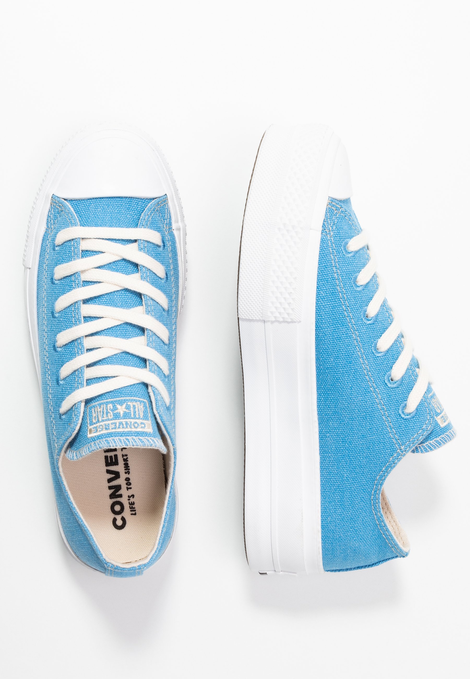 converse bleu azur