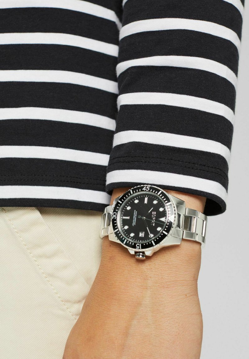 Esprit Zegarek silvercoloured/srebrny Zalando.pl