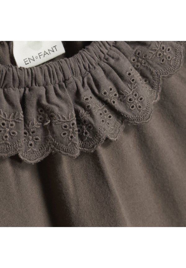 ENBlouse - Long sleeved top - chocolate chip2