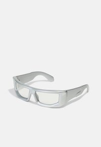 ONSMIKE SUNGLASS UNISEX - Lunettes de soleil - silver/transparent