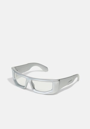 ONSMIKE SUNGLASS UNISEX - Slnečné okuliare - silver/transparent