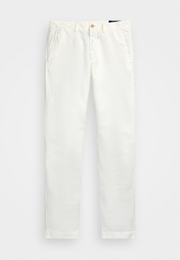 STRAIGHT FIT LINEN COTTON TROUSER - Trousers3
