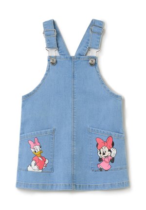 WITH DAISY DUCK AND MINNIE MOUSE PRINT - Salopette - light wash