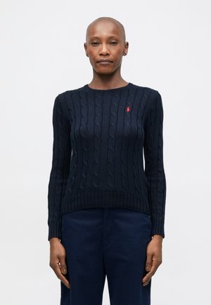 JULIANNA LONG SLEEVE PULLOVER - Džemperis - hunter navy