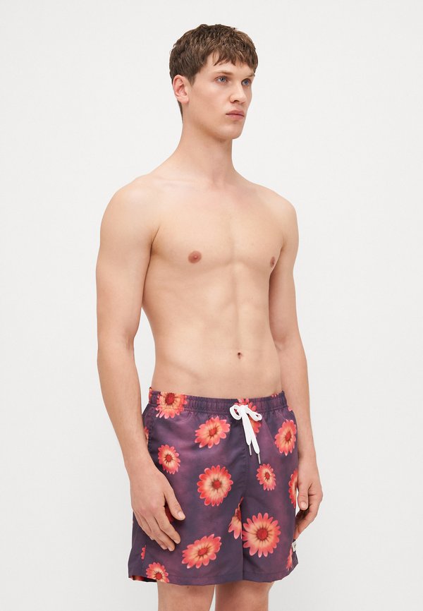RASPBERRY AIR GARDEN FLORAL PRINTED SWIM TRUNKS - Swimming shorts2