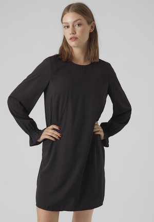 Vero Moda VMBIRD SHORT DRESS - Φόρεμα ημέρας - black