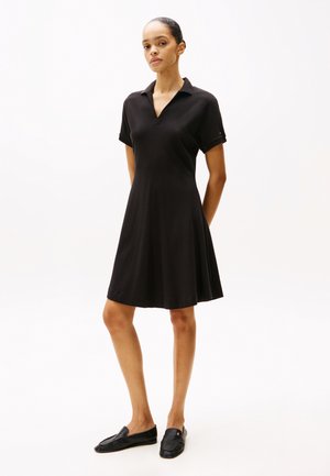 OPEN DRESS - Day dress - black