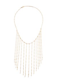 PULL&BEAR DOUBLE-STRAND FRINGED  - Collana - gold-coloured