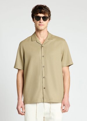 Calliope CAMICIA TINTA UNITA - Hemd - tabacco