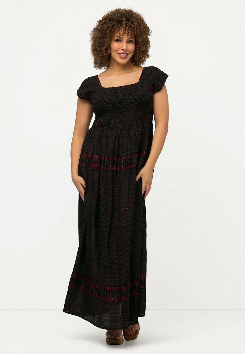 Ulla Popken Maxi-jurk - black