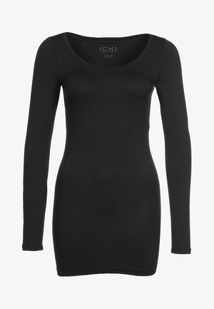 ICHI, T-shirt à manches longues - black