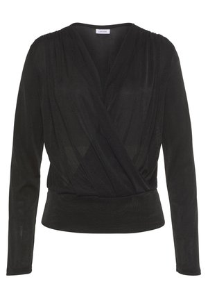 LASCANA, Longsleeve - schwarz