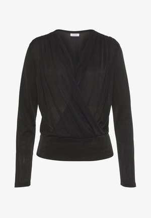 LASCANA, T-shirt à manches longues - schwarz