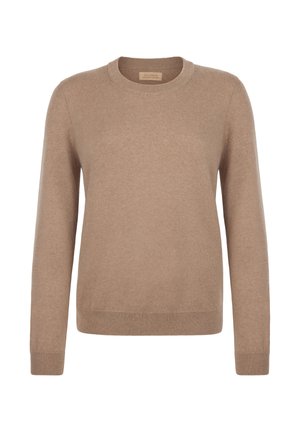 ROUND NECK - Pullover - natürlich wheat blend