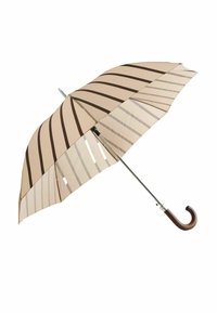 Next GOLF LARGE - Umbrella - brown stone stripe
