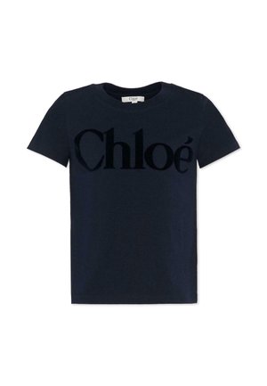 T-shirt con stampa - blue