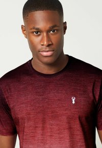 Next DIP DYE GRAPHIC - T-shirts print - coral red stag