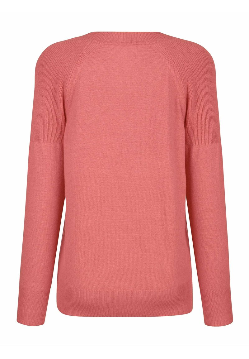 Damen Strickjacken | Alba Moda Strickpullover rosé/rosa - DM85770 Damen Strickjacken | Alba Moda Strickpullover rosé/rosa - DM85770