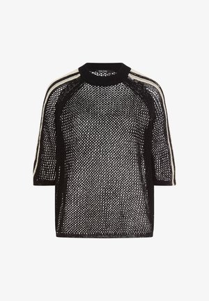 Marc Aurel, MARC AUREL PULLOVER - Print T-shirt - black
