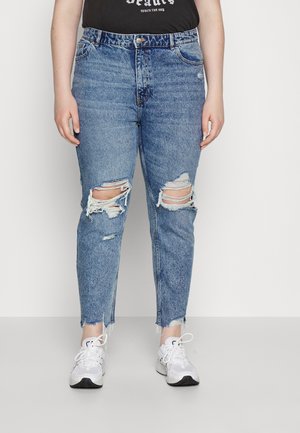 ONCJAGGER MOM LUX RAW - Džíny Straight Fit - light blue