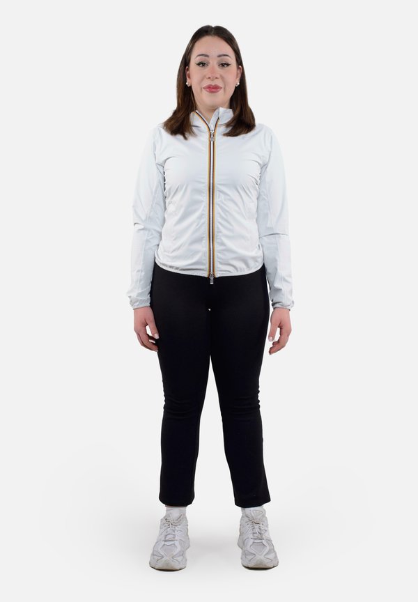 STRETCH DOT - Light jacket - bianco4