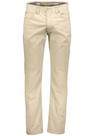 STRAIGHT FIT - Pantaloni - beige