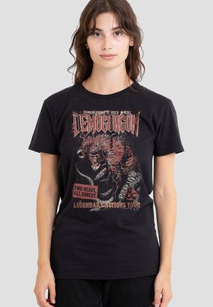 DUNGEONS DRAGONS DEMOGORGON TOUR - T-Shirt print - black