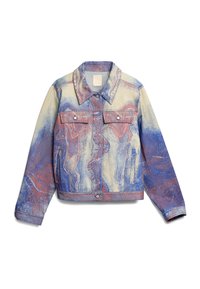 Farkkutakki - blau beige