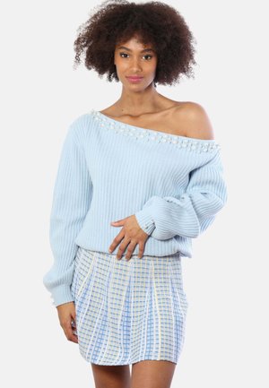 OFF-THE-SHOULDER - Maglione - blue