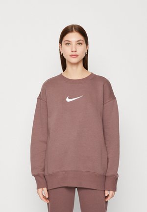 CREW - Sweatshirt - plum eclipse/white