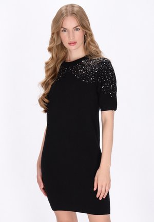 Strickkleid - black