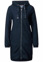 Street One Damen Kurzmantel Mit Strickkragen - Wolloptik Mit Verdeckter Knopfleiste