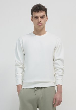 GIROCOLLO PUNTO MILANO - Sweatshirt - bianco lana