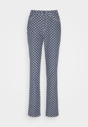Envii KATRINE PANTS - Pantalon classique - mottled blue