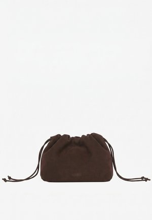 HVISK, ARCANE BRUSH STRUCTURE - Τσάντα χειρός - umber brown