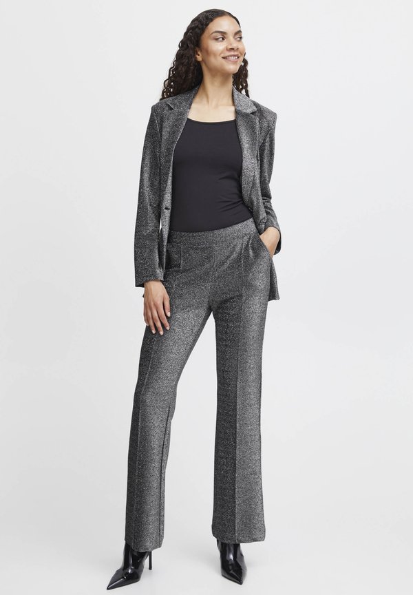 BYTacha - Trousers - silver mix3