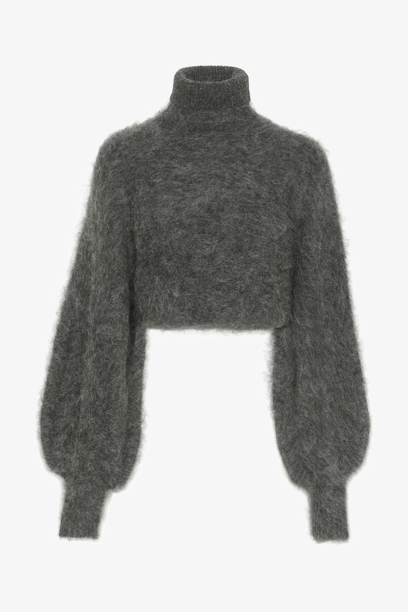 Gestuz SABI - Pullover - gray melange