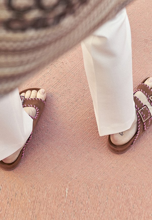 FLAT  - Pantolette flach