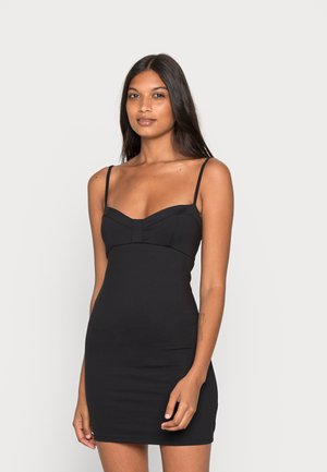 PROBABLY SHOULD BODYCON - Vestido de dia - black