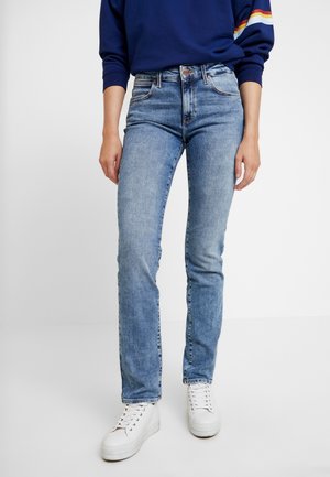 Straight leg jeans - blue denim