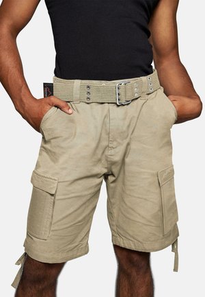 normani Outdoor Sports SOMMER KALAHARI MIT GÜRTEL WADI - Shorts - khaki