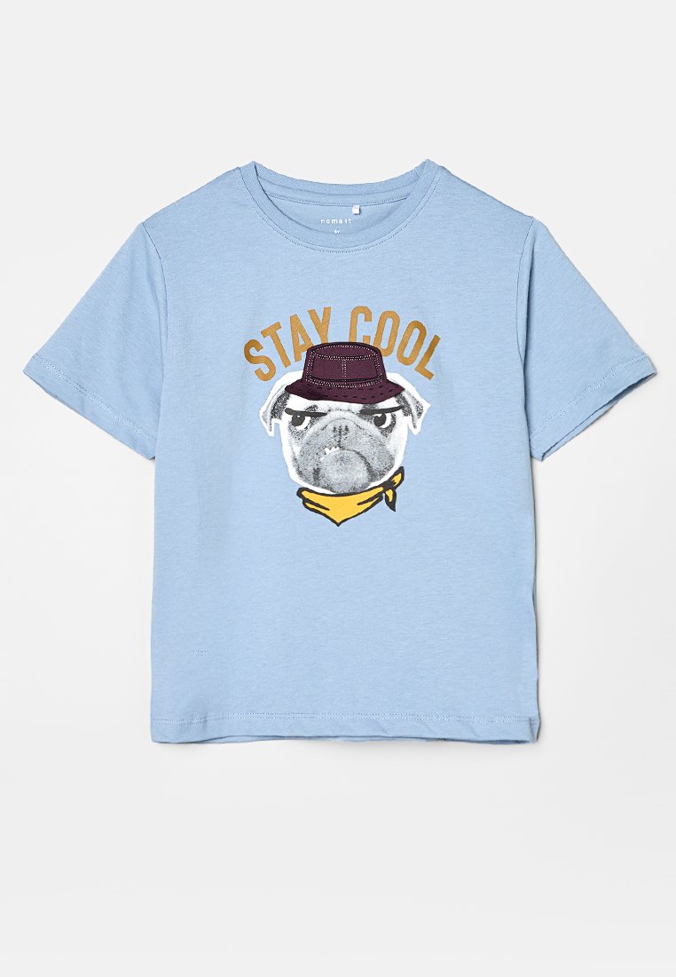 name it T-shirt print blauw name it T-shirt print blauw