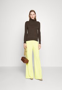 pure cashmere TURTLENECK - Camisola - cocoa brown