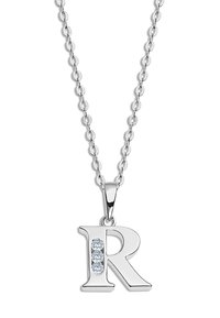Lotus Silver BUCHSTABE R - Halskette - silberfarben