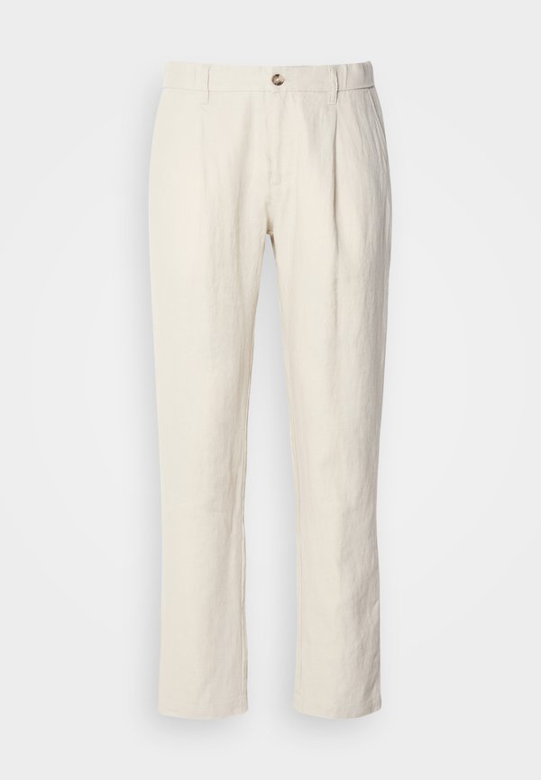 OSBY PLEATS - Trousers - beige3