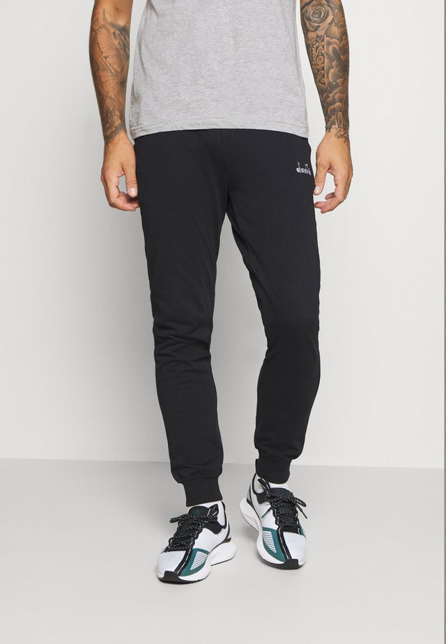 CUFF PANTS CORE LIGHT - Træningsbukser - black