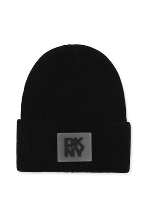 DKNY, BONNET EN TRICOT RÉVERSIBLE - Muts - black